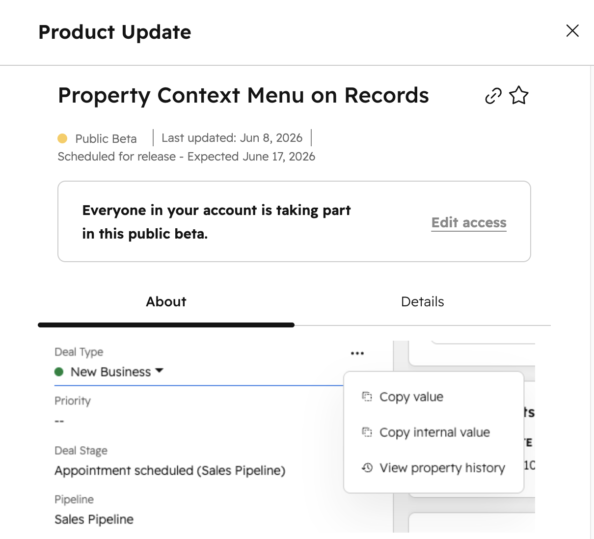 HubSpot-Product-Update-Context-Menus