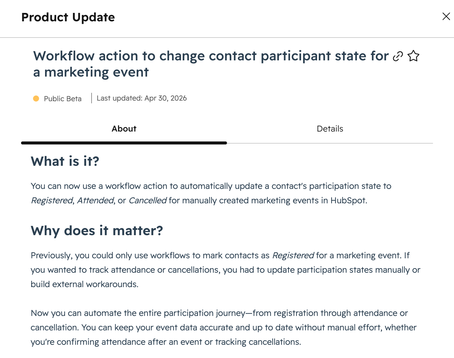 HubSpot Marketing Event Automation